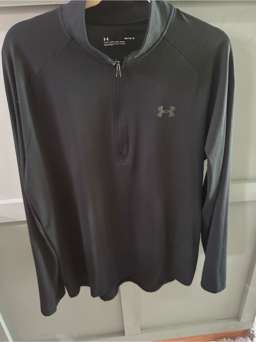 Under Armour Women’s Black Quarter-Zip Performance Pullover
